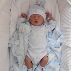 Realistic Reborn Toddler Boy Doll with Flexible Skin and Veins