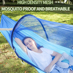Durable Portable Anti Mosquito Hammock Quick Opening Breathable