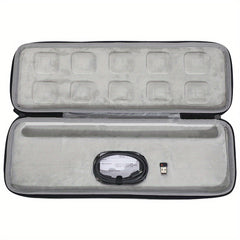 Portable Keyboard Storage Bag Travel Zipper Shockproof Container
