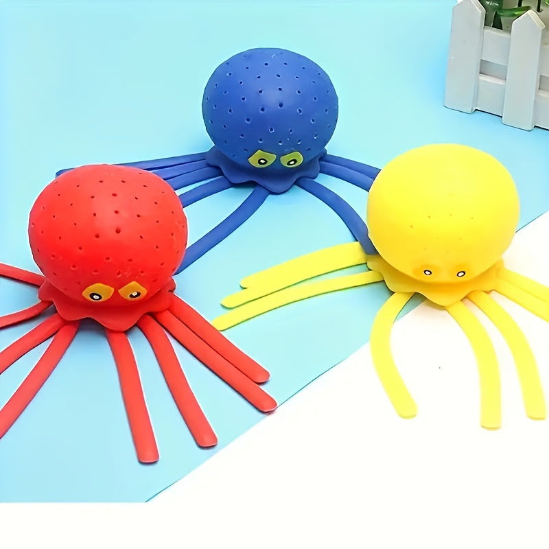 Colorful Octopus Squeeze Toys for Pool Parties & Easter Baskets