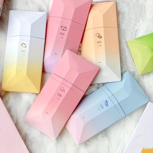 Gradient Lip Glaze Macaron Spring Summer Matte Lipstick Nude Thin Transparent