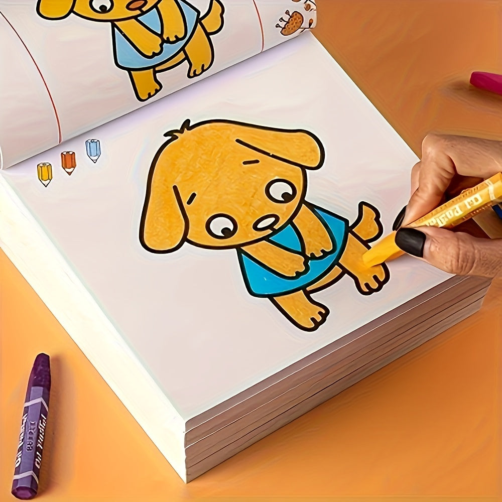 Mini Doodle Book Coloring Watercolor Sketchbook for Parties