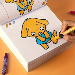 Mini Doodle Book Coloring Watercolor Sketchbook for Parties