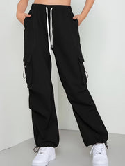  Y2K Drawstring Cargo Trousers