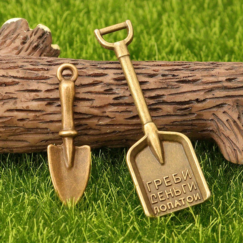 Mini Shovel and Spade Outdoor Scene DIY Props