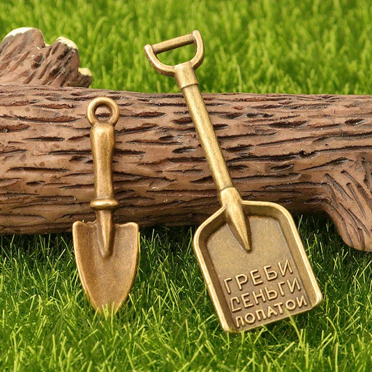 Mini Shovel and Spade Outdoor Scene DIY Props
