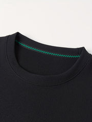 Men's Casual Crew Neck Sweatshirt for Autumn Winter