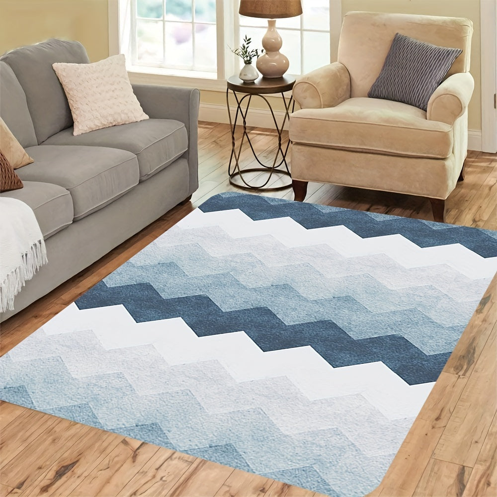 Geometric Rug Floor Mat Soft Living Room Carpet Non-slip Kitchen Floor Rug