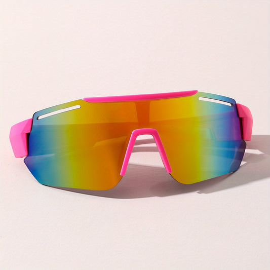 Y2K Sports Sunglasses Wrap Around Shield UV400