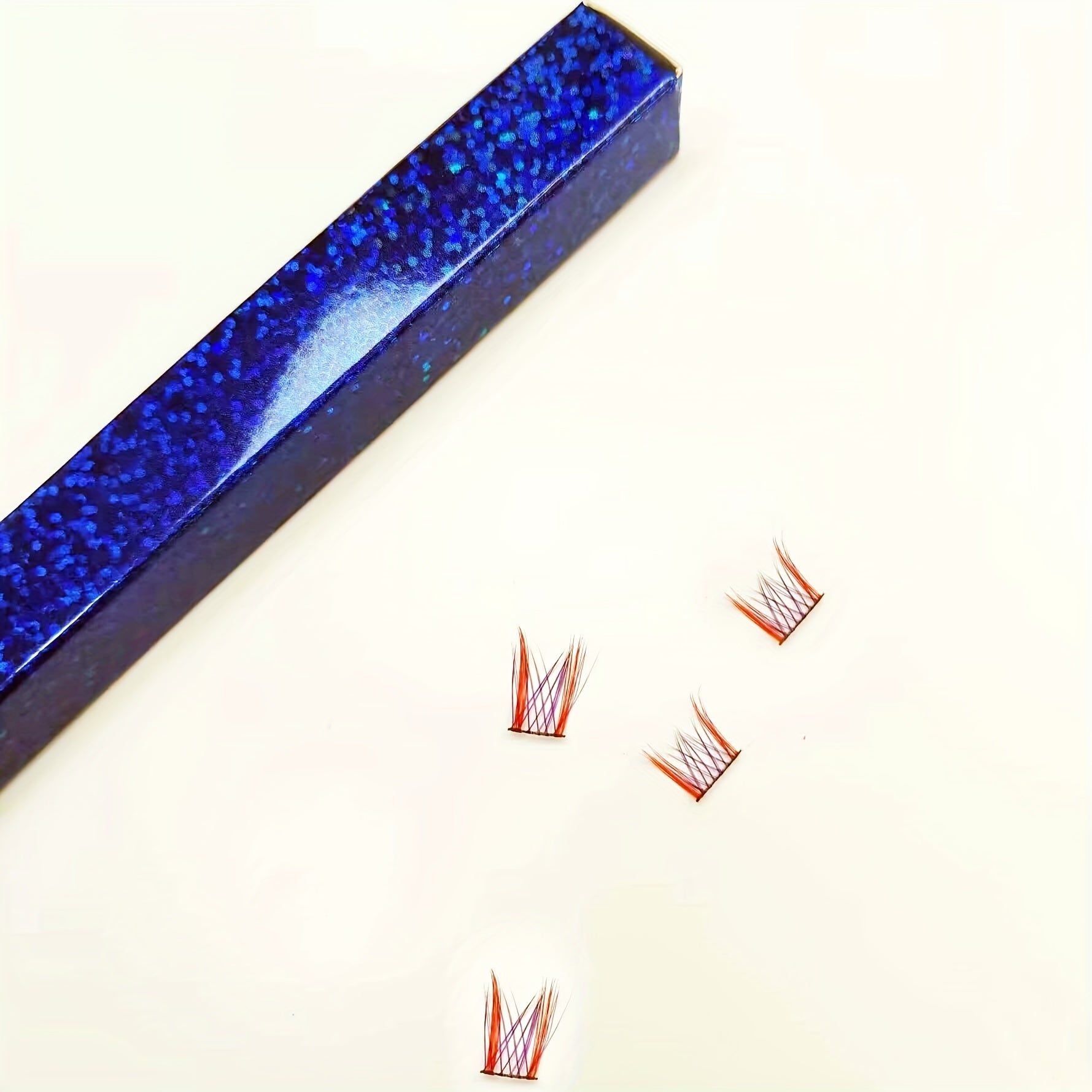 Pink DIY Cluster Lashes Eyelashes Band Extension 14 Pcs