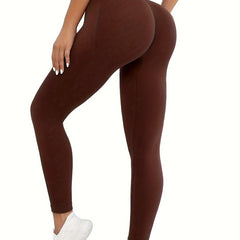 Quick Dry Butt Lifting Yoga Pants High Waist Stretch Leggings