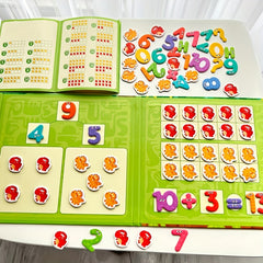 Magnetic Dinosaur Arithmetic Learning Set for Preschool Education