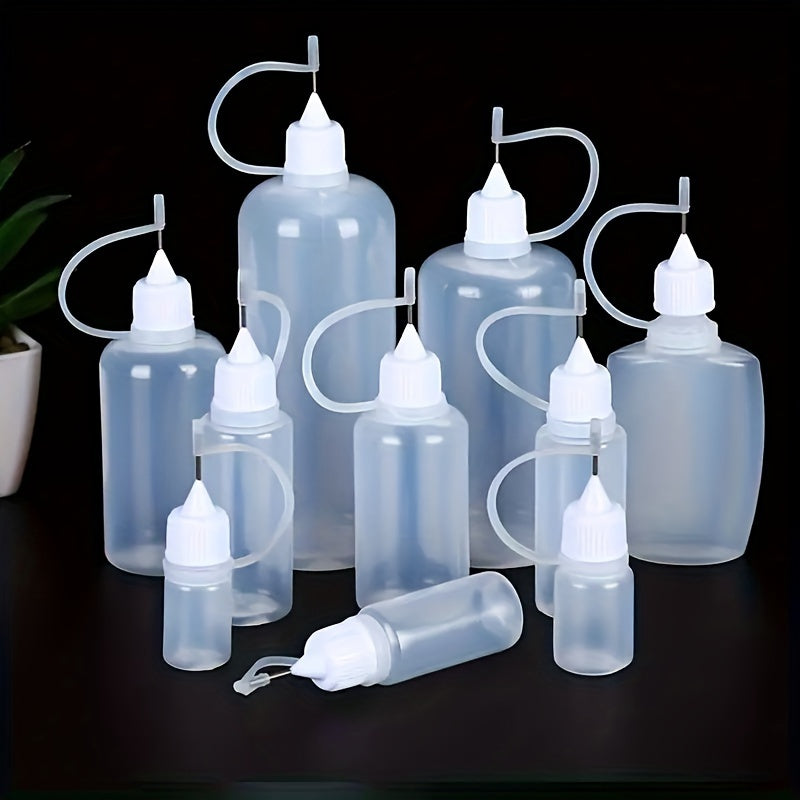 5pcs Squeeze Bottle w/ Needle Tip Glue Bottle DIY Craft Tool