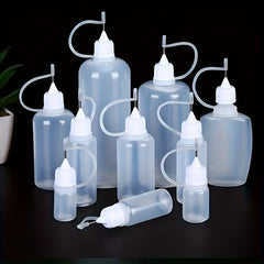 5pcs Squeeze Bottle w/ Needle Tip Glue Bottle DIY Craft Tool