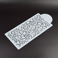 Wave Pattern Cake Stencil 27x14cm Cake Decorating Stencils