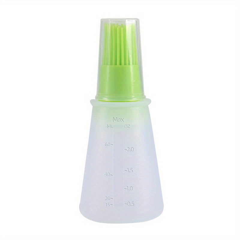 Kitchen BBQ Brush High Temp Resistant Silicone Bottle Brush