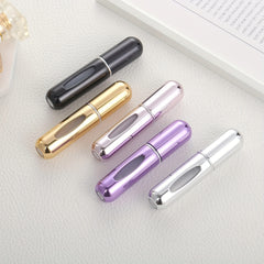 5 Pcs Mini Refillable Perfume Atomizer Bottle 5ml Travel Size Spray