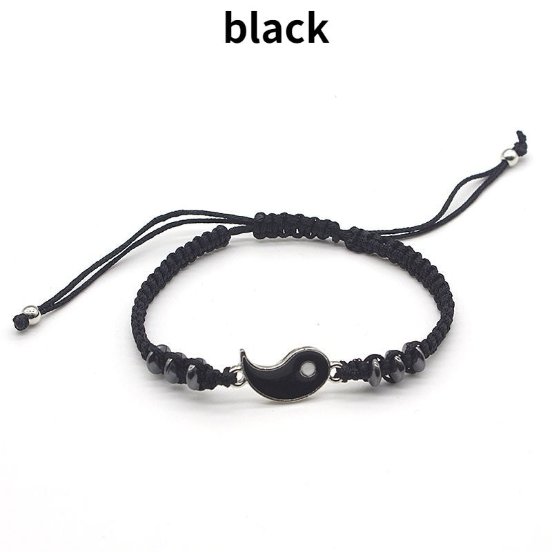 Yin Yang Taichi Adjustable Bracelet