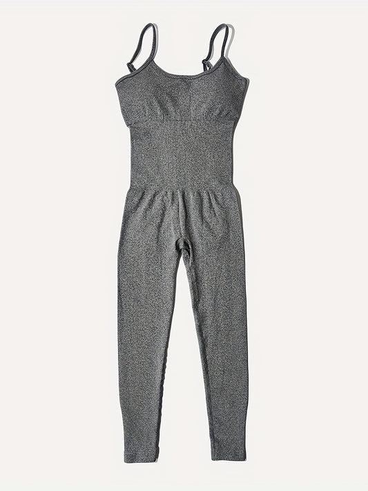 Women's Yoga Seamless Jumpsuits Fitness Workout Gym Jumpsuit