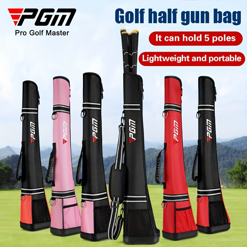 PGM Nylon Golf Gun Bag Lightweight Durable Stylish Zipper Closure