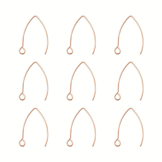 10 Pcs Stainless Steel Earring Hooks for Earrings Making