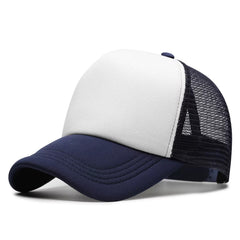High Mesh Trucker Baseball Cap Snapback Hat