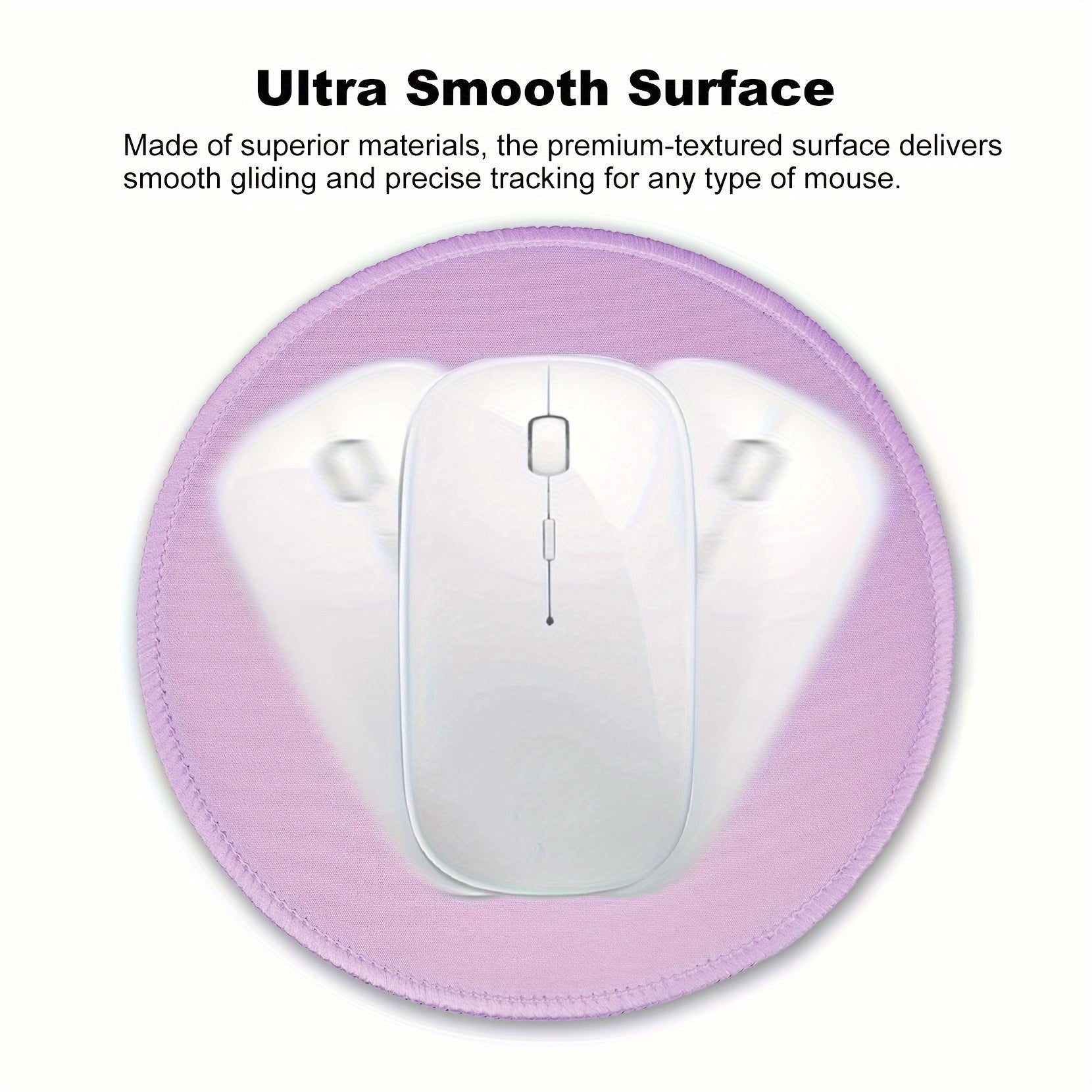 Macaron Mouse Pad Rubber Base Computer Desk Mat