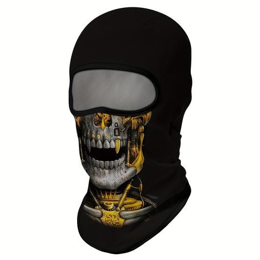 Skull Balaclava Mask Windproof Ghost Mask Full Face Cover Halloween Cosplay