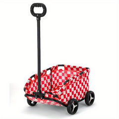 Portable Folding Pet Shopping Cart for Small Dogs