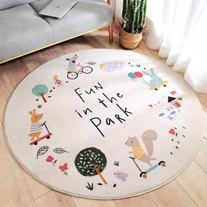 Soft Cashmere Child Play Mat Crawling Mat 60