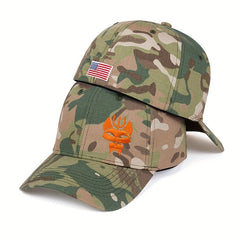 Men's Camo Baseball Cap Peaked Cap
