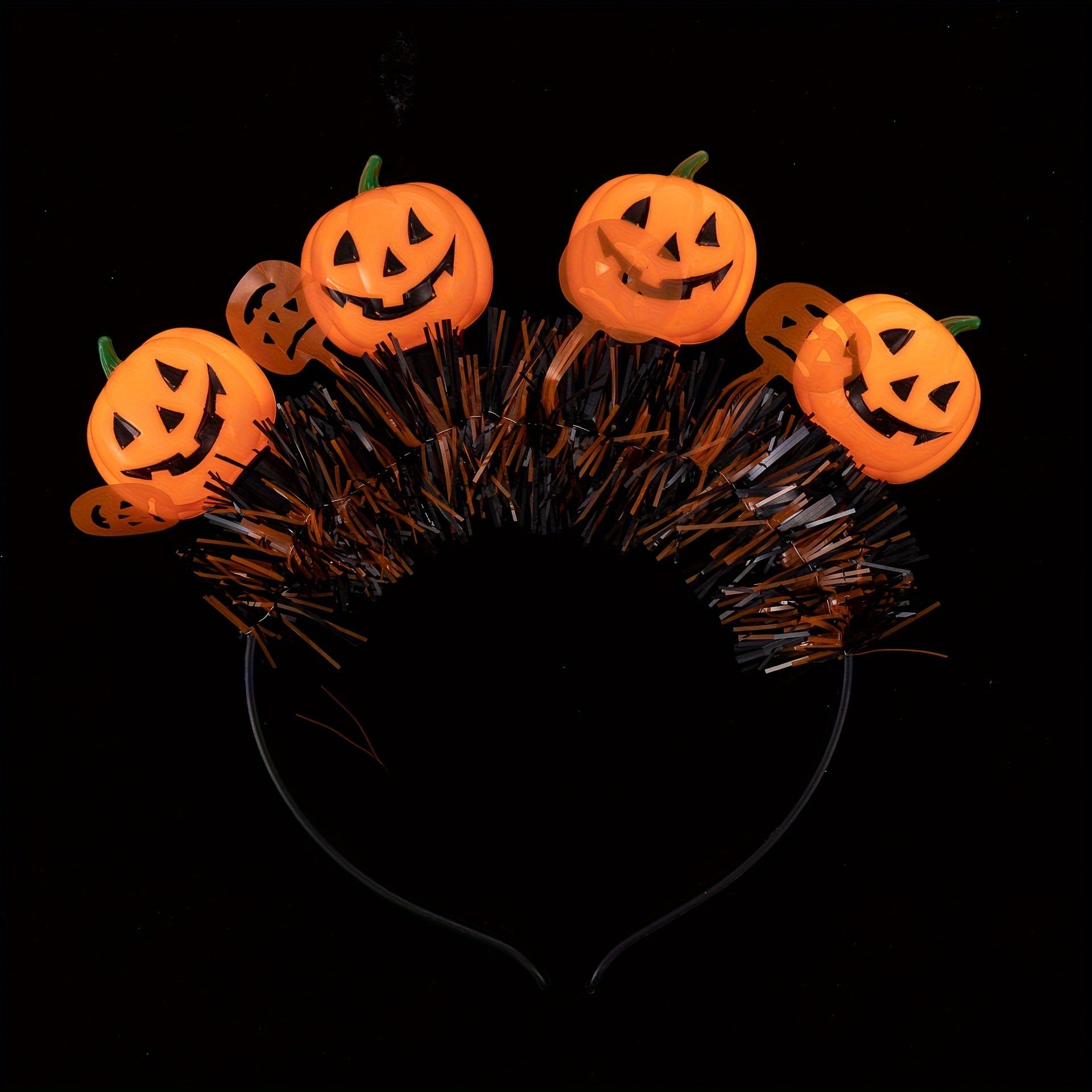 Halloween Light Up Pumpkin Headband Party Supplies