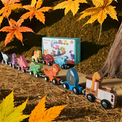 Magnetic Dinosaur Train Set 10pcs Educational Toy