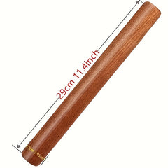 28.96cmx4 Ebony Wood Rolling Pin for Baking