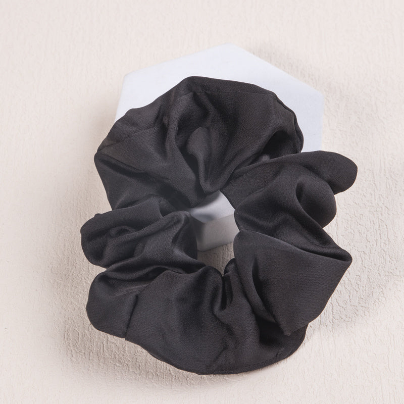 Silk Satin Hair Scrunchies Elastic Hair Bands Hair Ties Ponytail Holder