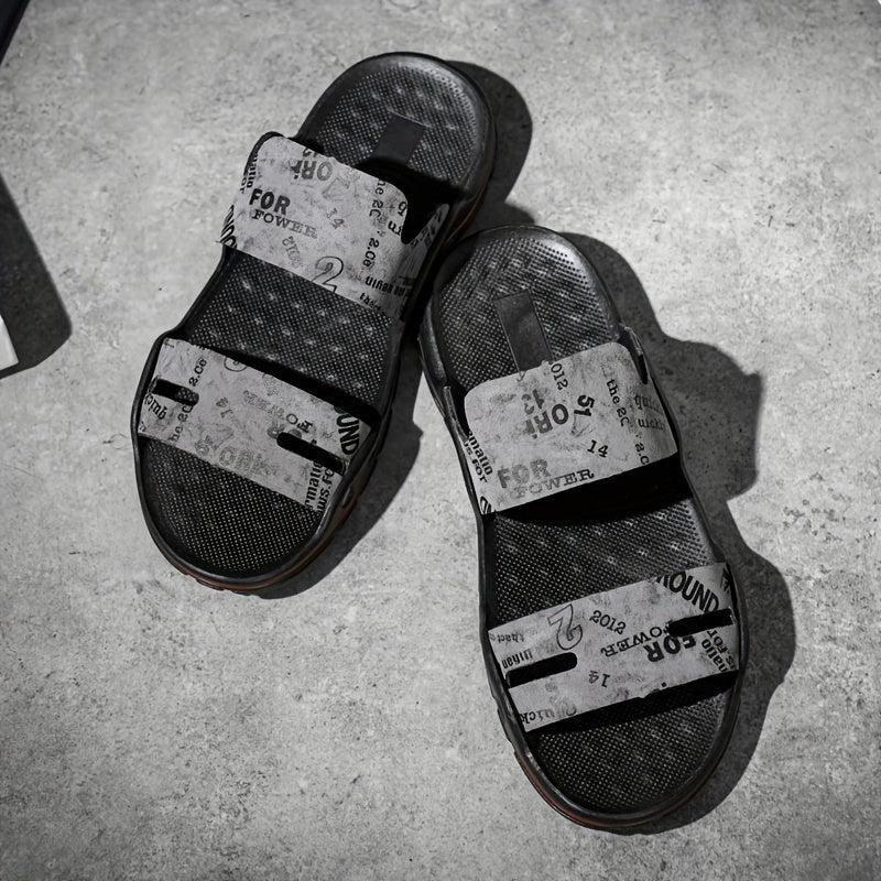 Men's Quick Drying Beach Shoes Non Slip Slides