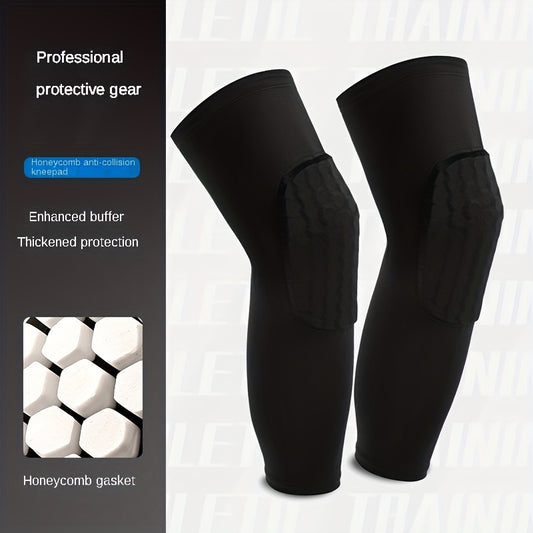 Honeycomb Knee Pad for Basketball Running Protection