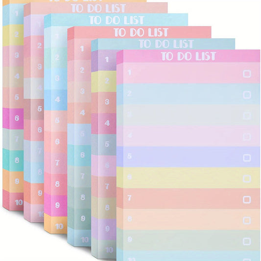 1 Pack 60 Sheets To Do List Notes Daily Checklist Undated Memo Note Organizers