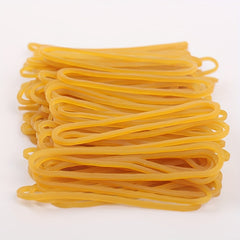 280pcs Rubber Band Yellow Office Rubber Rings