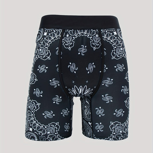 Men's Floral Boxer Shorts High Stretch Underwear