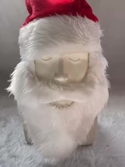 Christmas Santa Claus Beard Hat Fun Costume Adult Size
