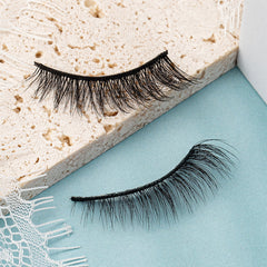 5 Pairs Natural Look False Eyelashes Fluffy Wispy Lashes