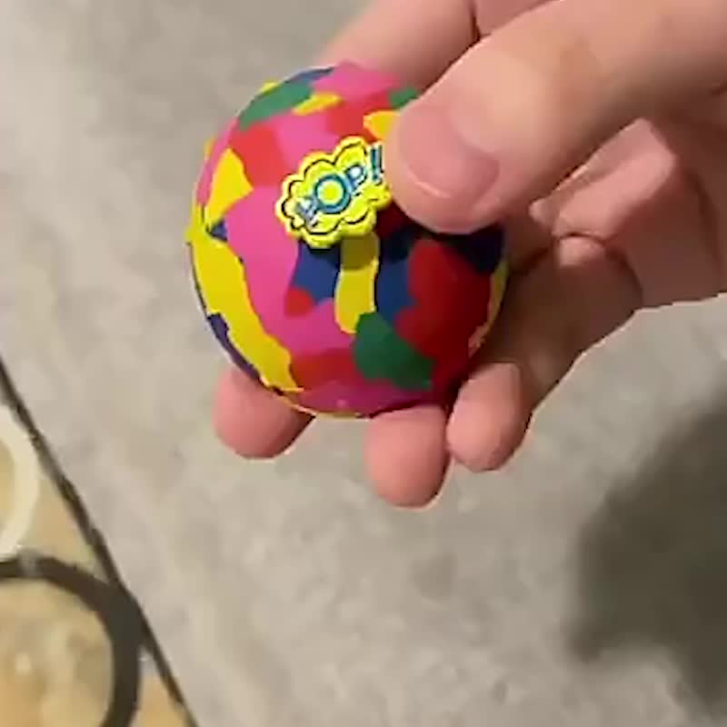 Halloween Bounce Ball Toy Fun Puzzle Rubber Relief Half Side Bounce Bowl