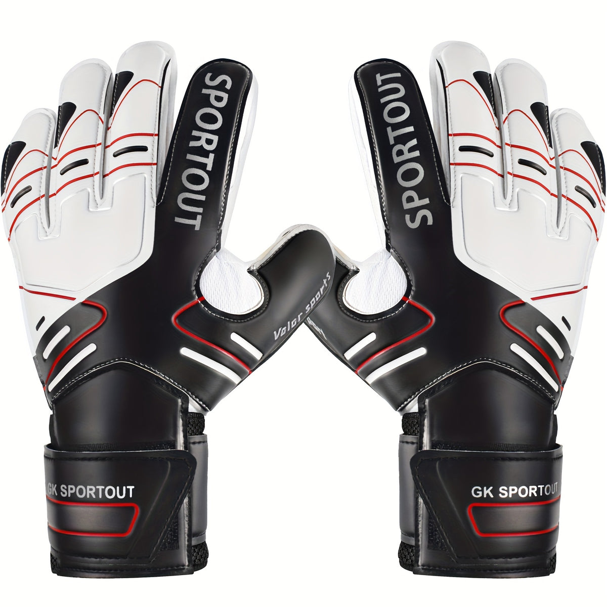 Goalkeeper Gloves Strong Grip Beginner Football Great Protection