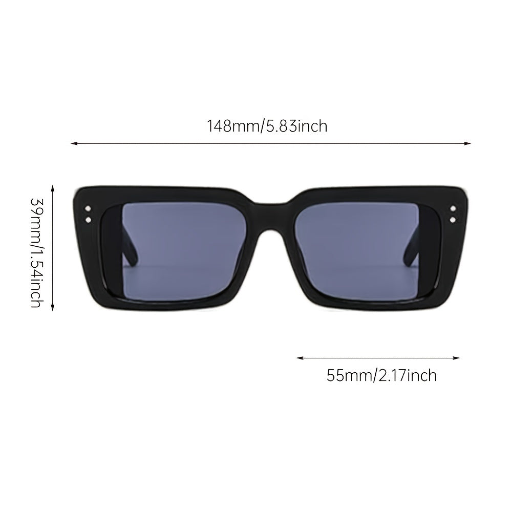 Thick Frame Sunglasses Women's Leopard Block Shades Golf Eyewear
