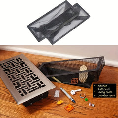 Floor Vent Filter Vent Slot Net Pocket Dust Collection Mesh Bag