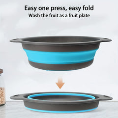 Foldable Silicone Colander for Kitchen Sink