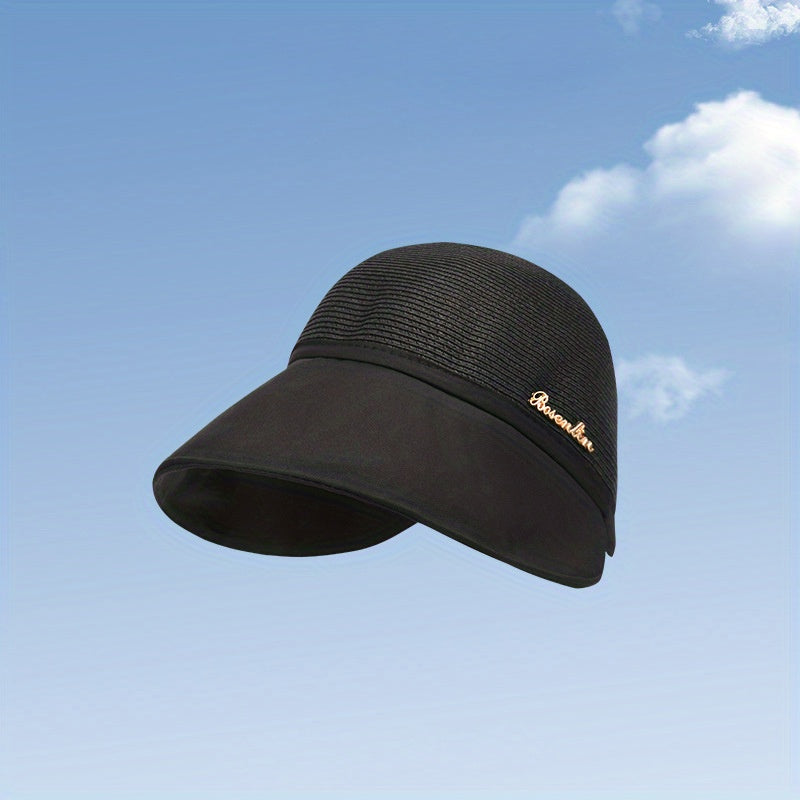 Casual Ponytail Visor Sun Hat UV Protection
