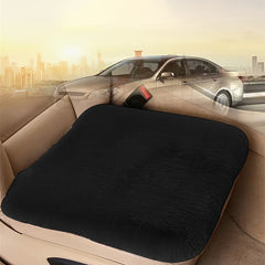Winter Plush Car Seat Cushion Non-slip Short Hair Single Seat Model