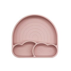 Rainbow Dinner Plate Suction Cup Children's Tableware